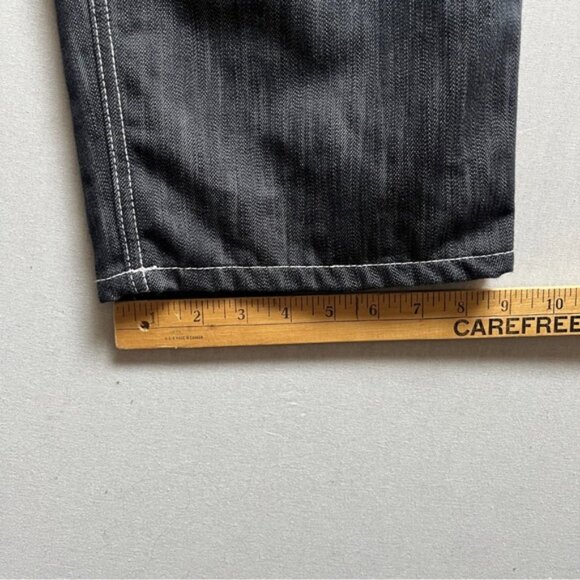 Oak + Fort wide leg carpenter utility denim jeans Sz M - Picture 14 of 16